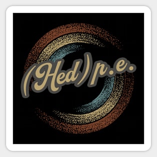 (hed) p.e. Circular Fade Sticker